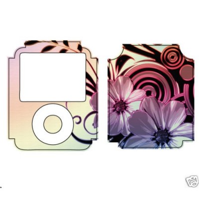 Sticker Skin Ipod nano 3G Fleurs