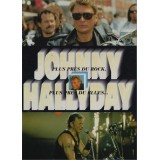 Stickers célébrité Johnny Halliday réf 01 29x40 cm 