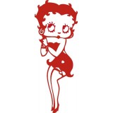 Stickers célébrités Betty Boop 100x38 cm 