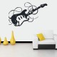 Sticker Guitare rock 50x90 cm