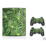 Sticker Decal Skin Playstation 3 Cannabis