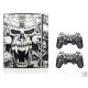 Sticker Decal Skin Playstation 3 Tete de Mort