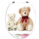 Sticker abattant wc deux Nounours
