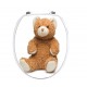 Sticker abattant wc Ourson 