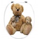 Sticker abattant wc Oursons