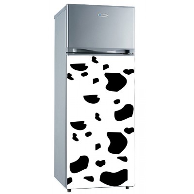 Sticker pour frigidaire déco peau de vache 