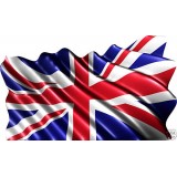 Sticker drapeau anglais