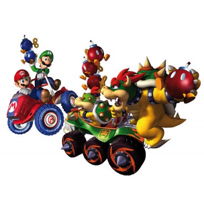 Sticker Mario et luigi karting