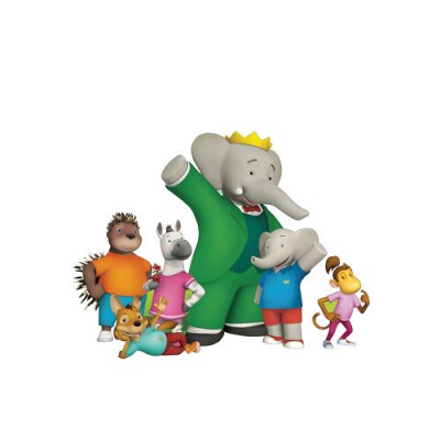 Sticker Babar et ses amis