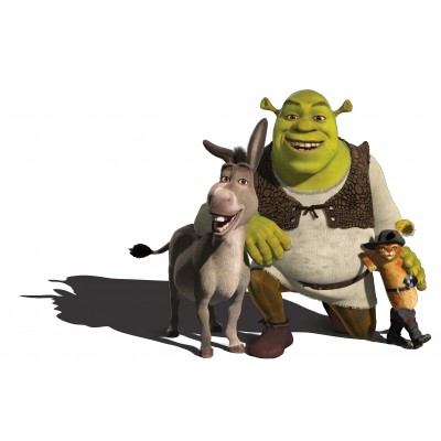Sticker Shrek et sa bande