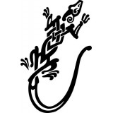 Sticker Lézard 130x82 cm Réf 01 