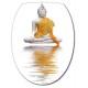 Sticker abattant WC bouddha 26x34cm