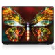 Sticker pc portable papillon laptop skin réf 089 