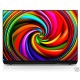 Sticker pc portable laptop skin Couleurs Flashy