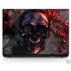 Sticker pc portable laptop skin Squelette