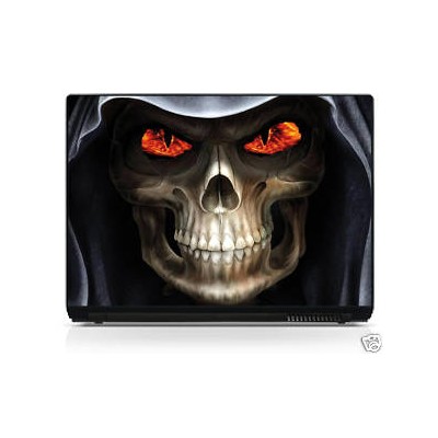 Sticker pc portable laptop skin Monstre