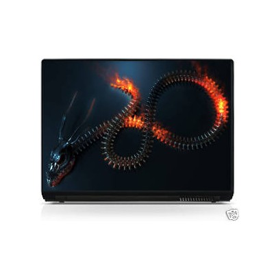 Sticker pc portable laptop skin Serpent