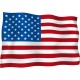 Sticker drapeau Américain 50x72 cm 
