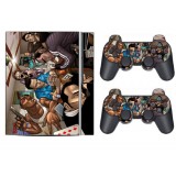 Sticker skin PS3 + 2 manettes  GTA 