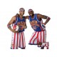 Sticker Harlem globe trotters 93x97 Réf 542 