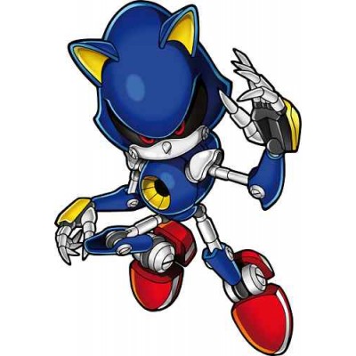Sticker Sonic robotique