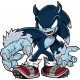 Sticker Sonic loup garou 