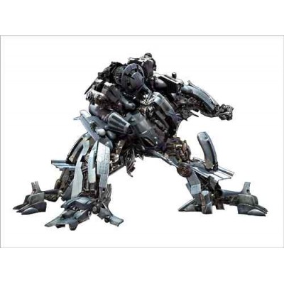 Sticker robot transformers gris 