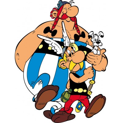 Sticker Obélix et Astérix 