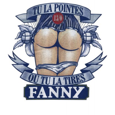 Sticker Fanny 90x92 cm