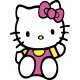 Sticker Enfant Hello Kitty 72x95cm  