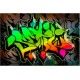 Sticker Tag Graffiti 100 x 150 cm