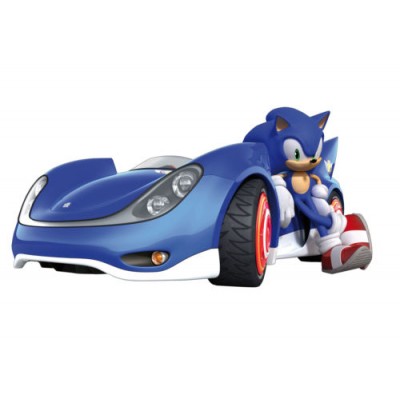 Stickers SONIC en voiture 