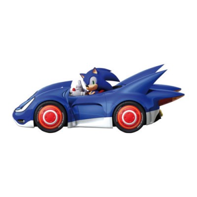 Sticker Sonic en voiture 2 