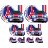 Planche de 8 stickers PSG