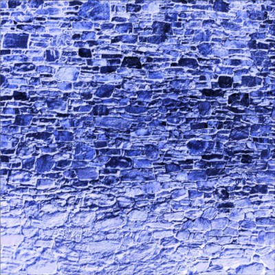 Sticker mur de pierre violet