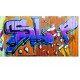 Sticker tag graffiti 130x250 cm
