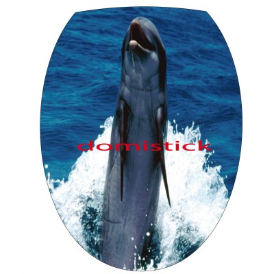 Sticker abattant wc saut de dauphin