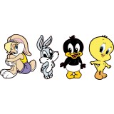 Sticker enfant 4 baby looney