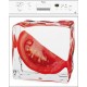 Sticker lave vaisselle tomate givré 60x60 cm