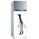 Sticker frigidaire déco Pingouin 60x90 cm