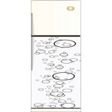 Sticker déco frigidaire bulles 60x90 cm