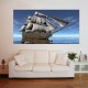 Sticker trompe L'oeil Bateau 120x185 cm