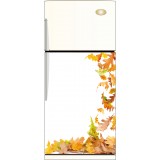 Sticker déco frigidaire Feuilles d'Automne 60x90 cm