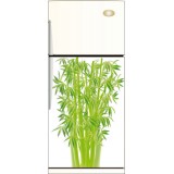 Sticker frigidaire bambou 90x60 cm