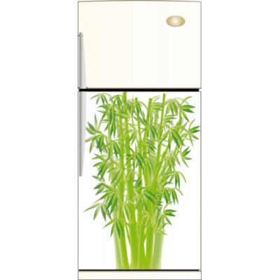 Sticker frigidaire bambou 