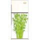 Sticker frigidaire bambou 90x60 cm