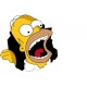 Sticker Homer simpson 