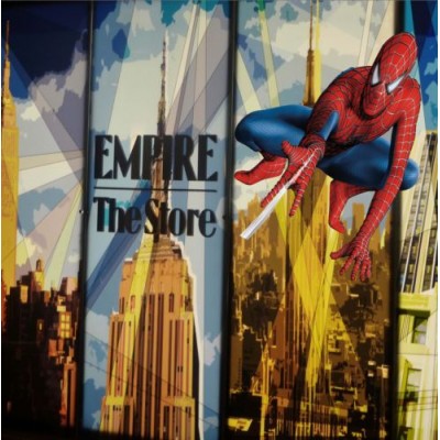 Sticker Spiderman empire the store 