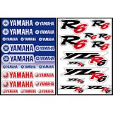 Sticker planche Yamaha R6 39x56 cm