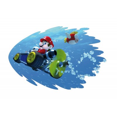 sticker Mario kart sous l'eau 